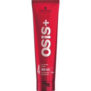 Gel giữ nếp tóc siêu cứng Osis+ Rock Hard 150ml (Hàng Nhập Đức)