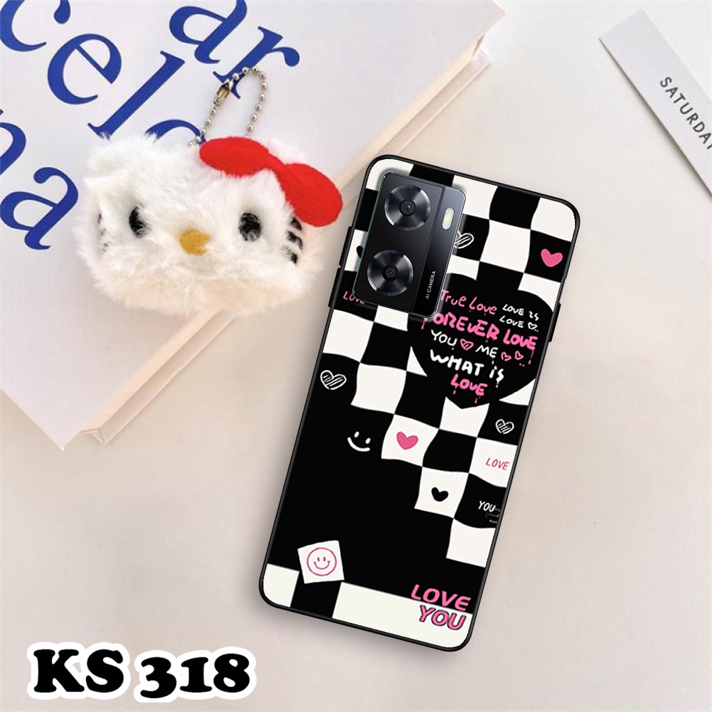 Ốp lưng Oppo A57 - Oppo A57 5G - Ốp in hình họa tiết caro - Chất liệu TPU siêu bền, sang trọng