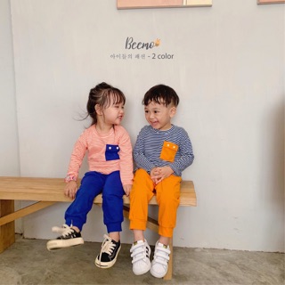 Set bộ bé trai bé gái phong cách hàn quốc cực yêui