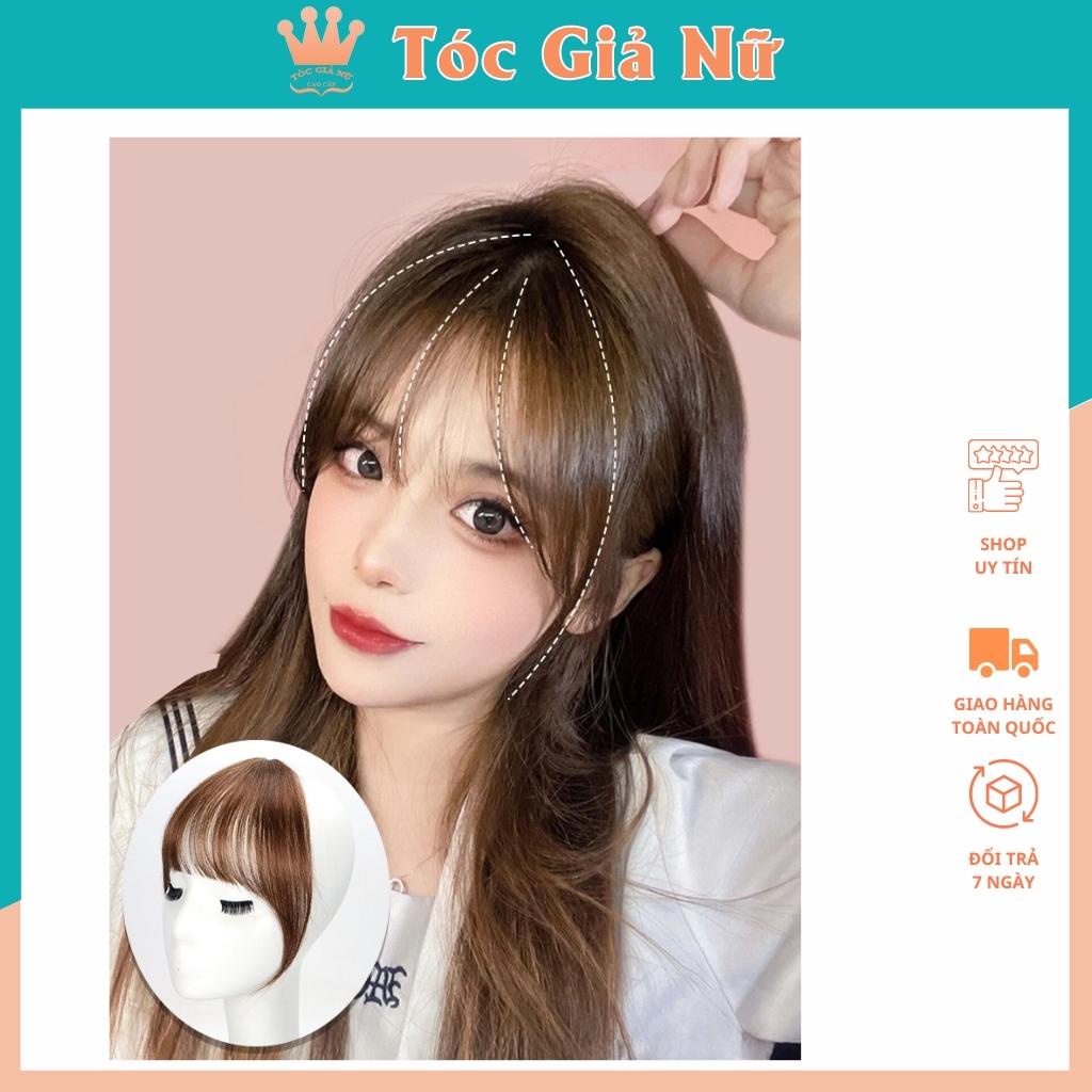 Tóc mái giả thưa layer lơi sợi tơ TGN KG03