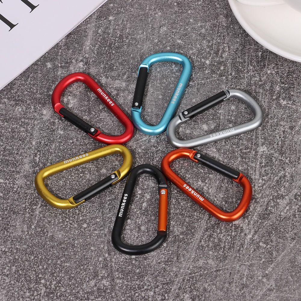 Bộ 2 Móc Khóa Leo Núi Bằng Hợp Kim Nhôm Nhiều Màu Mới