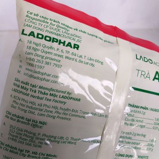 [100 túi lọc] Trà Atiso LADOPHAR