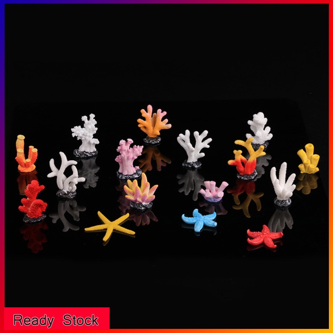 San Hô Giả Nhiều Màu Trang Trí Bể Cá