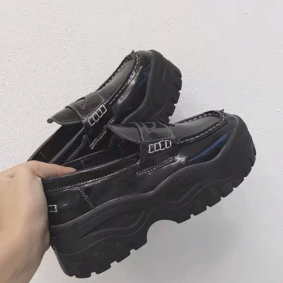 (FREESHIP) GIÀY LƯỜI ĐẾ CAO - GIÀY ULZZANG CÁ TÍNH CHO NỮ | BigBuy360 - bigbuy360.vn