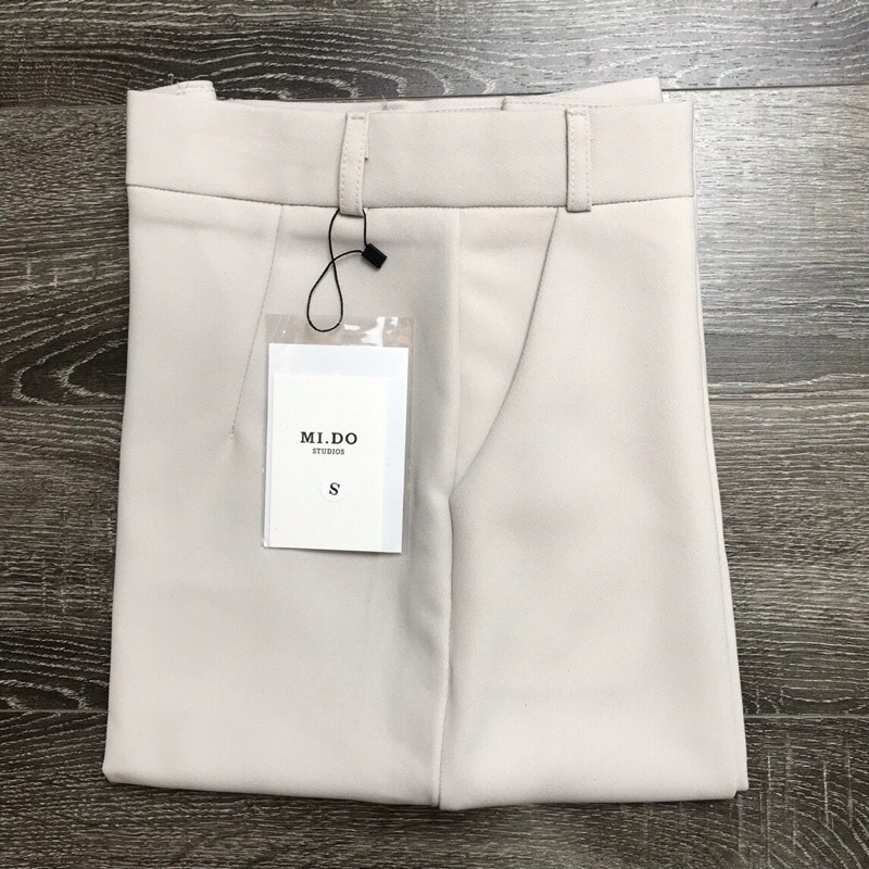 Quần culottes ống suông  siêu hách chân  màu đen và be hàng loại 1