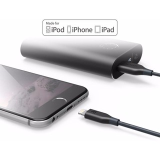 Cáp Sạc Lightning Anker PowerLine 1.8m - A8112