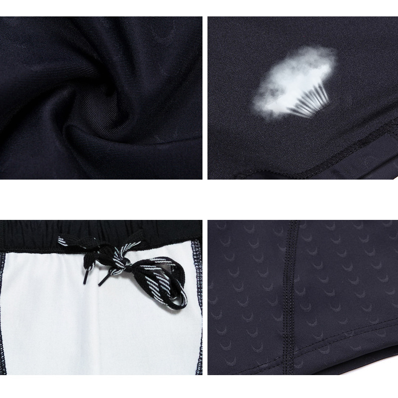 [AVAILABLE] Mens Waterproof Bigsize Black Swimming Pants With Swimming Cap | BigBuy360 - bigbuy360.vn