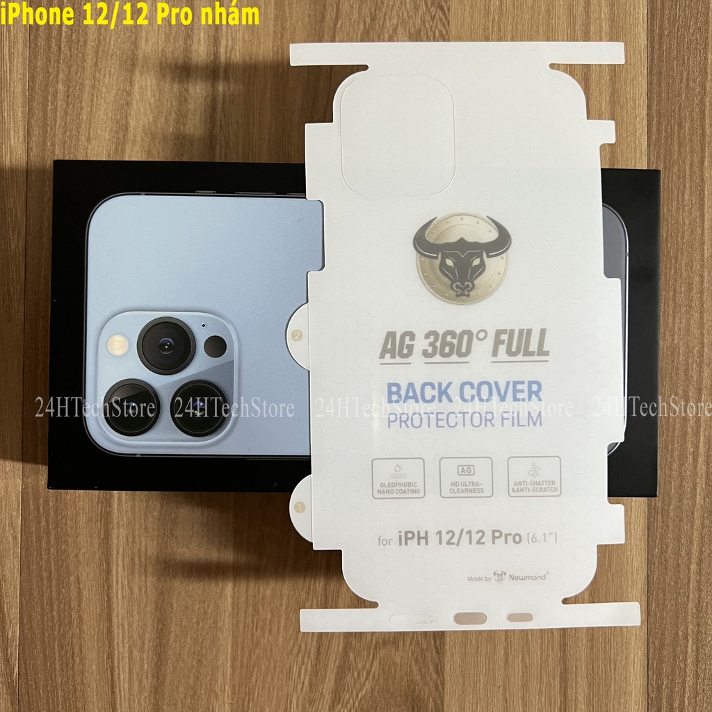 Miếng dán PPF cao cấp trong và nhám chống vân tay cho iPhone 12/12Pro/12Pro max/13/13Pro/13Pro max giá rẻ