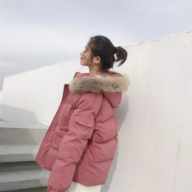 [HÀNG ORDER] Áo phao mũ lông