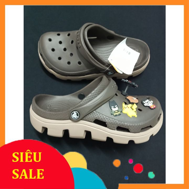 DÉP CROSS sục cross nam nữ màu cà phê siêu HOT