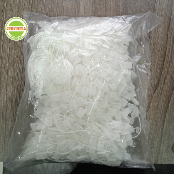 Dây tag treo nhãn mác 100 sợi TRẮNG.ĐEN