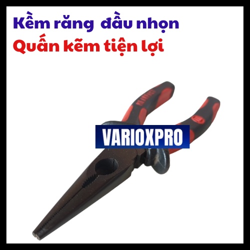 Kềm mũi nhọn - kìm đầu nhọn ANFAST có tay cầm bọc cao su êm Nội dung 2