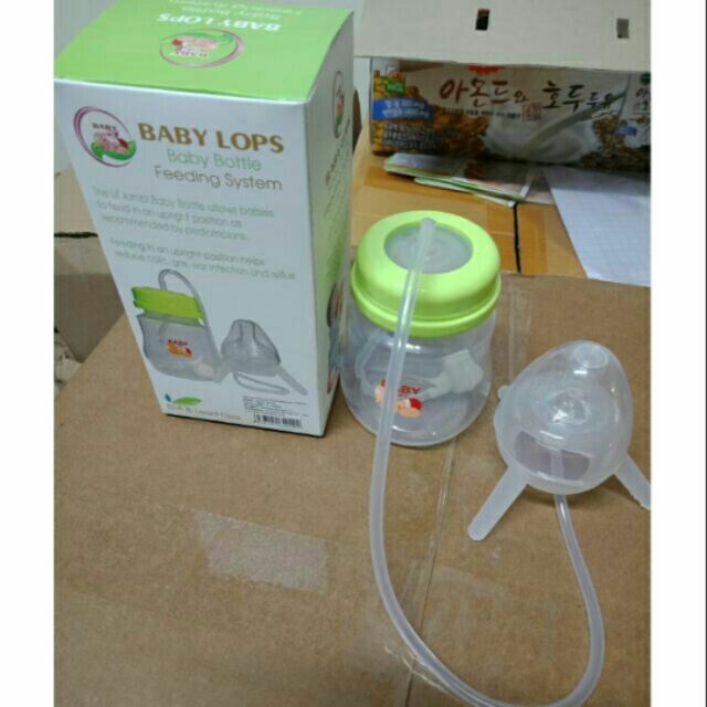 Bình hút sữa rảnh tay baby lops(sỉ ,lẻ)