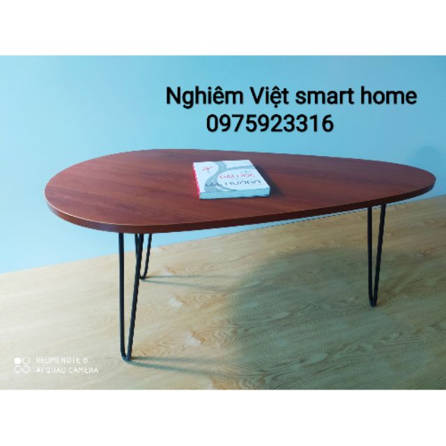 Bàn trà sofa chân sắt