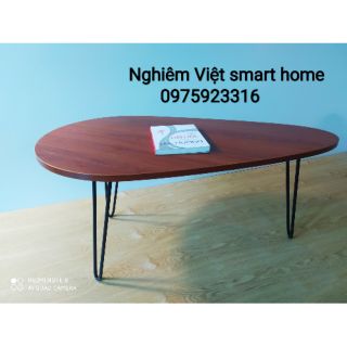 Bàn trà sofa chân sắt