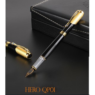 Máy cao cấp hero bút kí thân kim loại ngòi 0.7mm