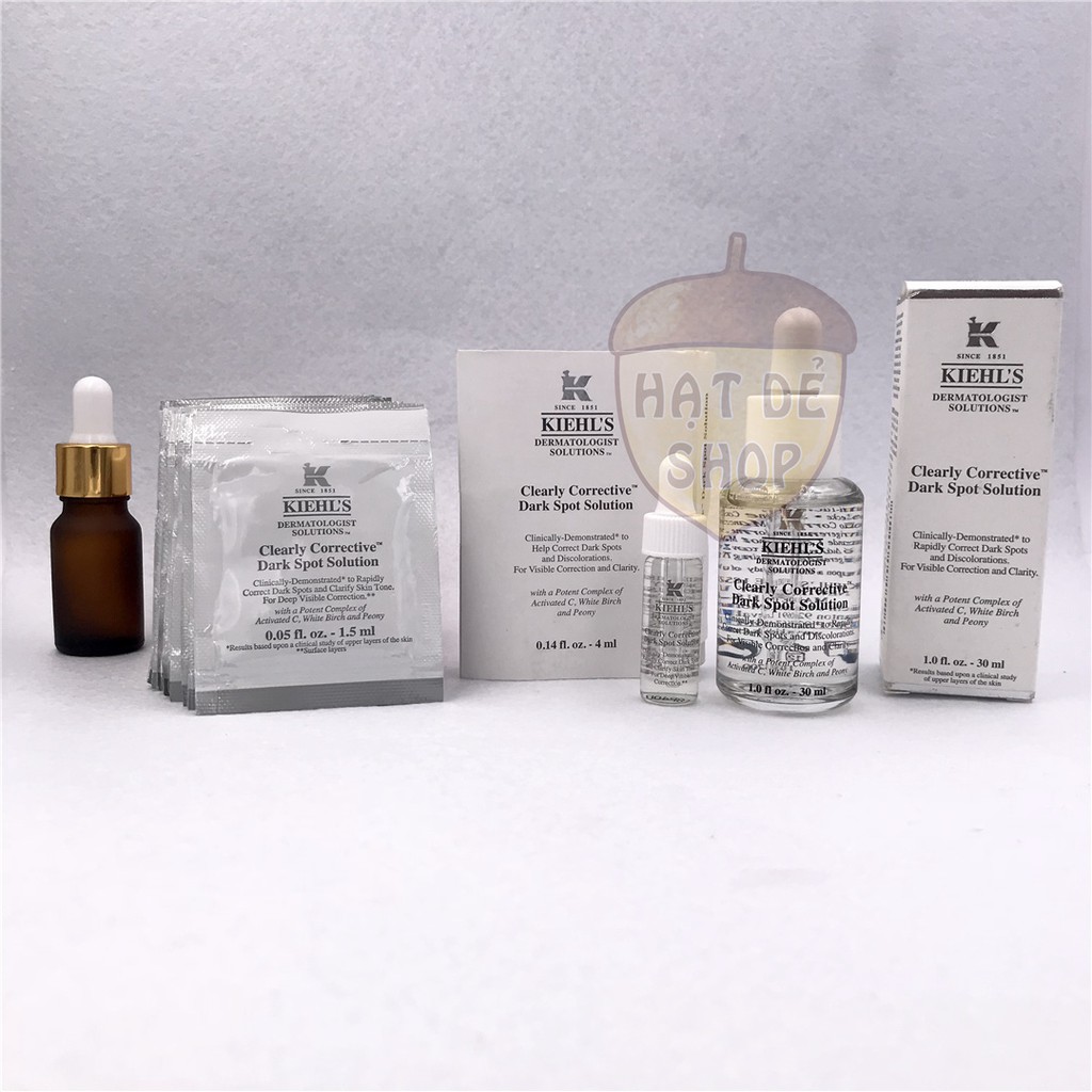 Kiehl's / Kiehls Serum Trắng Sáng Da Mờ Nám Clearly Corrective Dark Spot Solutiont 4ml