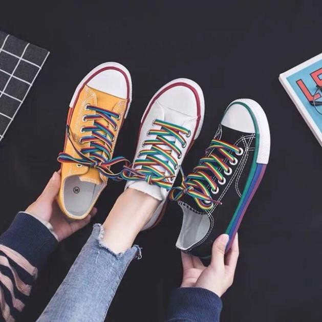 Giày cao cổ ,thấp cổ cầu vồng