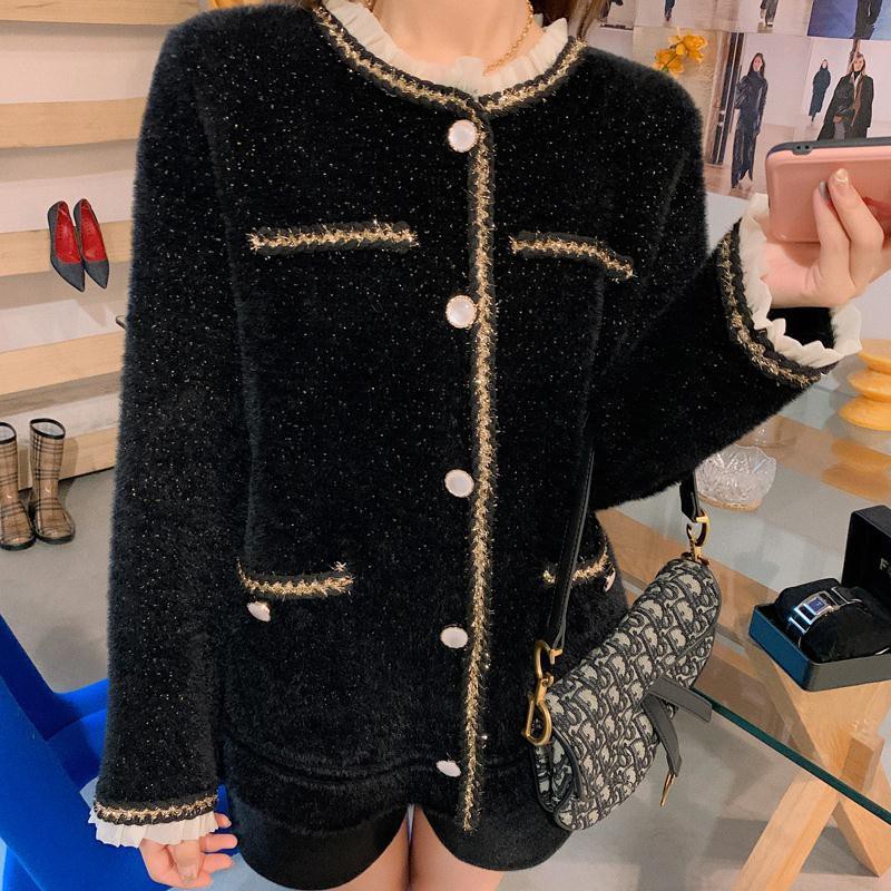 Áo Khoác Dạ Nhũ Cổ Bèo Cực Xinh | BigBuy360 - bigbuy360.vn