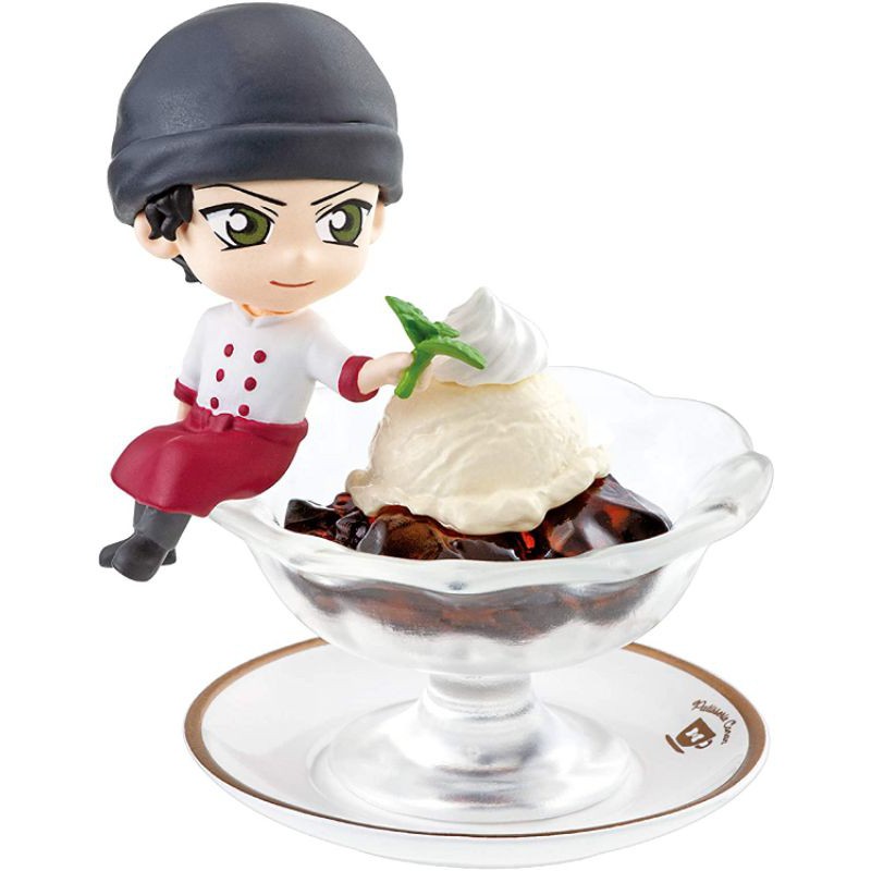 [Có sẵn] Mô hình Conan Haibara Kid Amuro Akai Sera ver Patisserie từ re-ment