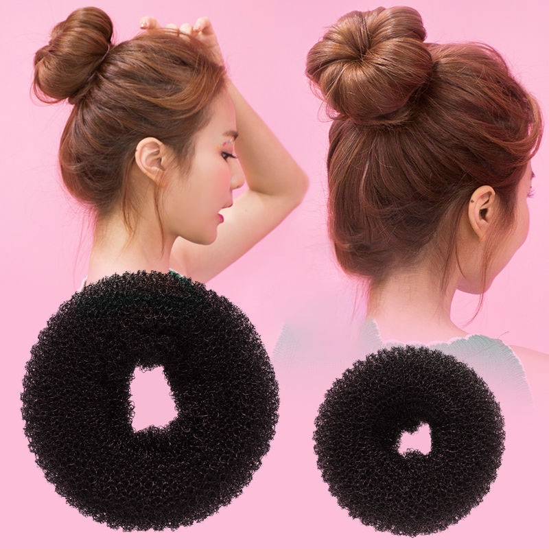 Miếng Độn Tóc Phồng Tròn Củ Tỏi Hỗ Trợ Búi Tóc