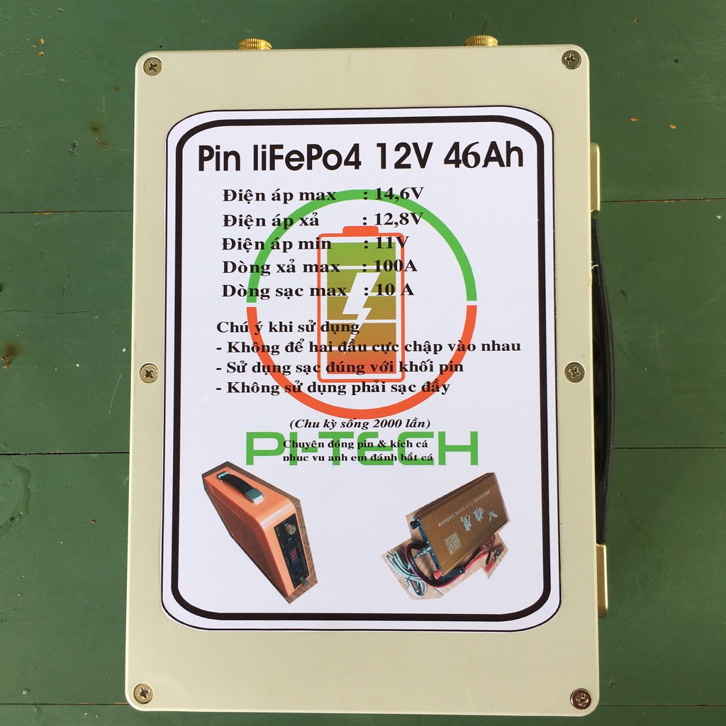 Pin Lithium 12VDC-45Ah