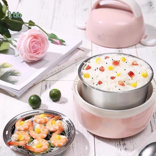 HỘP CƠM CẮM ĐIỆN VĂN PHÒNG LOTOR HAI TẦNG GIỮ NHIỆT DUNG TÍCH 1,3L | BigBuy360 - bigbuy360.vn