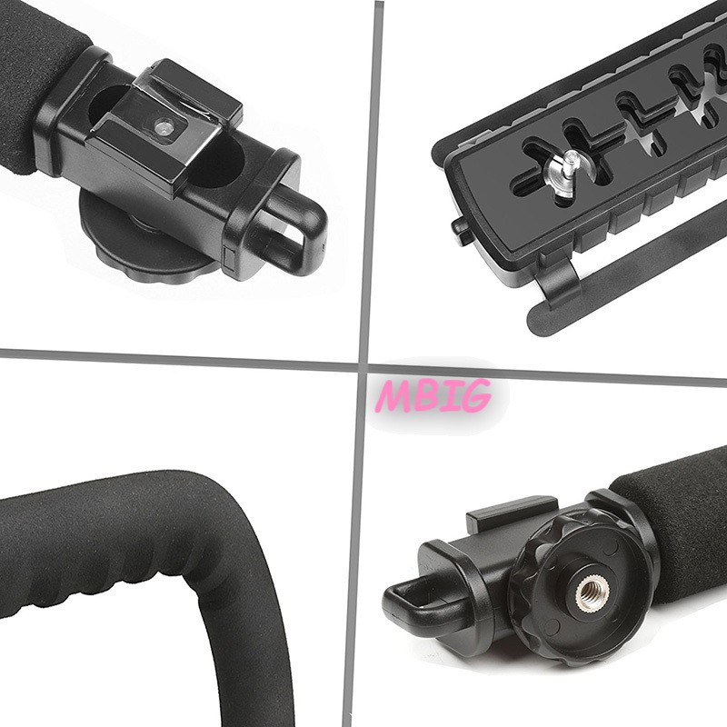 Tay cầm chống rung cho máy ảnh Canon Nikon Sony | BigBuy360 - bigbuy360.vn