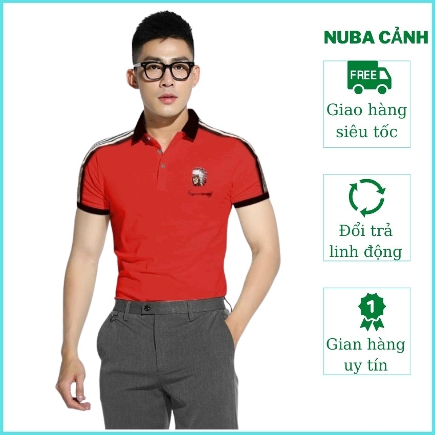 Áo thun nam nữ cổ bẻ cao cấp, ao phông chất vải polo, thấm hút mồ hôi TAKA 94