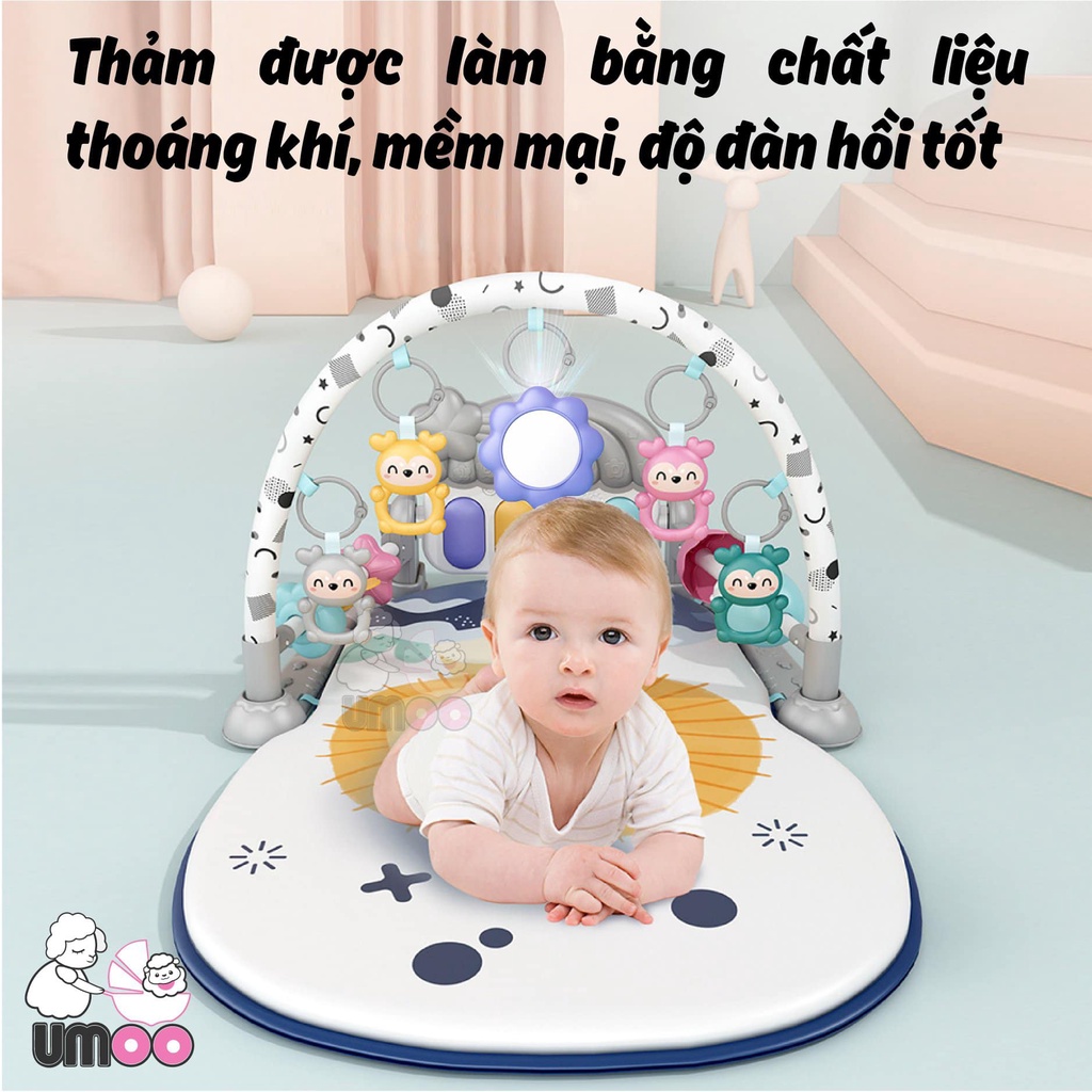 Thảm đàn umoo mẫu mới UM07124, Suzy baby