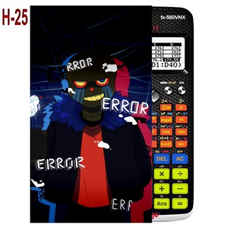 Dán máy tính Casio sans undertale , ERROR ( đa dạng mẫu hình)