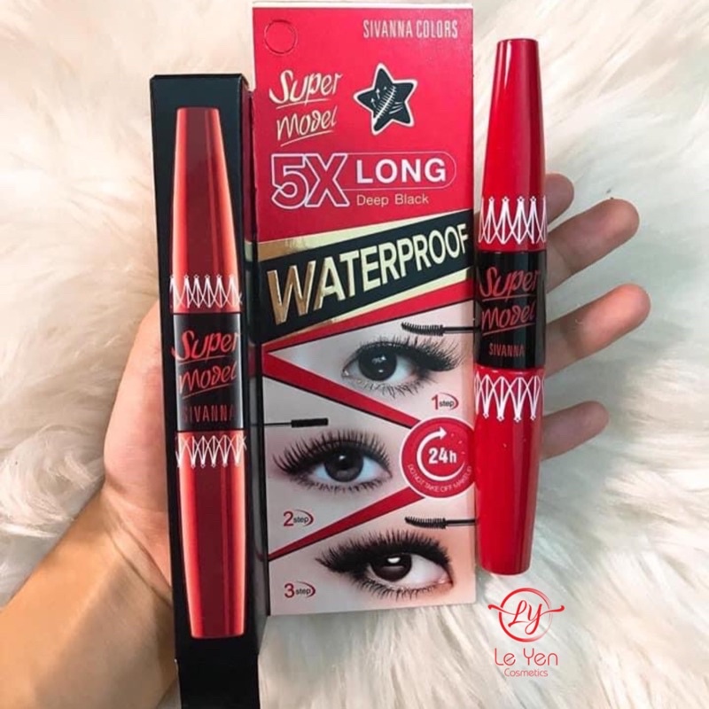 Mascara Nối mi 2 đầu Sivanna 5X