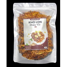 [Mã 77FMCGSALE1 giảm 10% đơn 250K] Gói 100g gói heo khô cháy tỏi