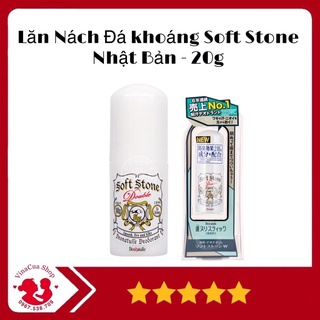 Lăn nách đá khoáng soft stone nhật bản- 20g