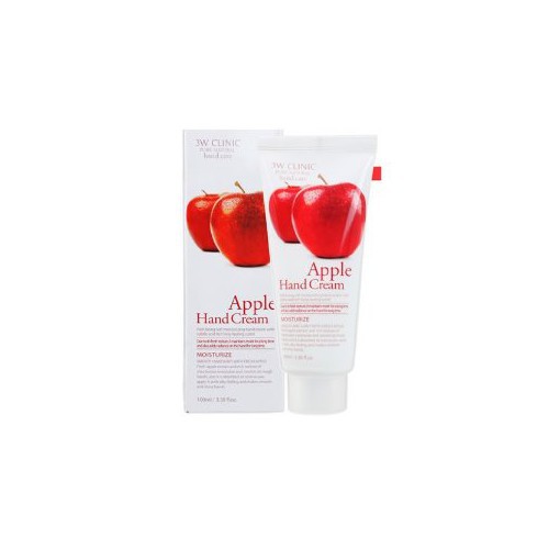 Kem dưỡng da tay 3W Clinic Apple Hand Cream 100ml - B031