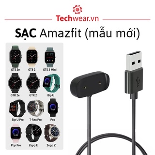 Cáp sạc đồng hồ Amazfit GTR 2 | GTS 2 | Amazfit T-Rex Pro | Amazfit Bip U pro Active/Edge [Hàng Xịn | Có bảo hành
