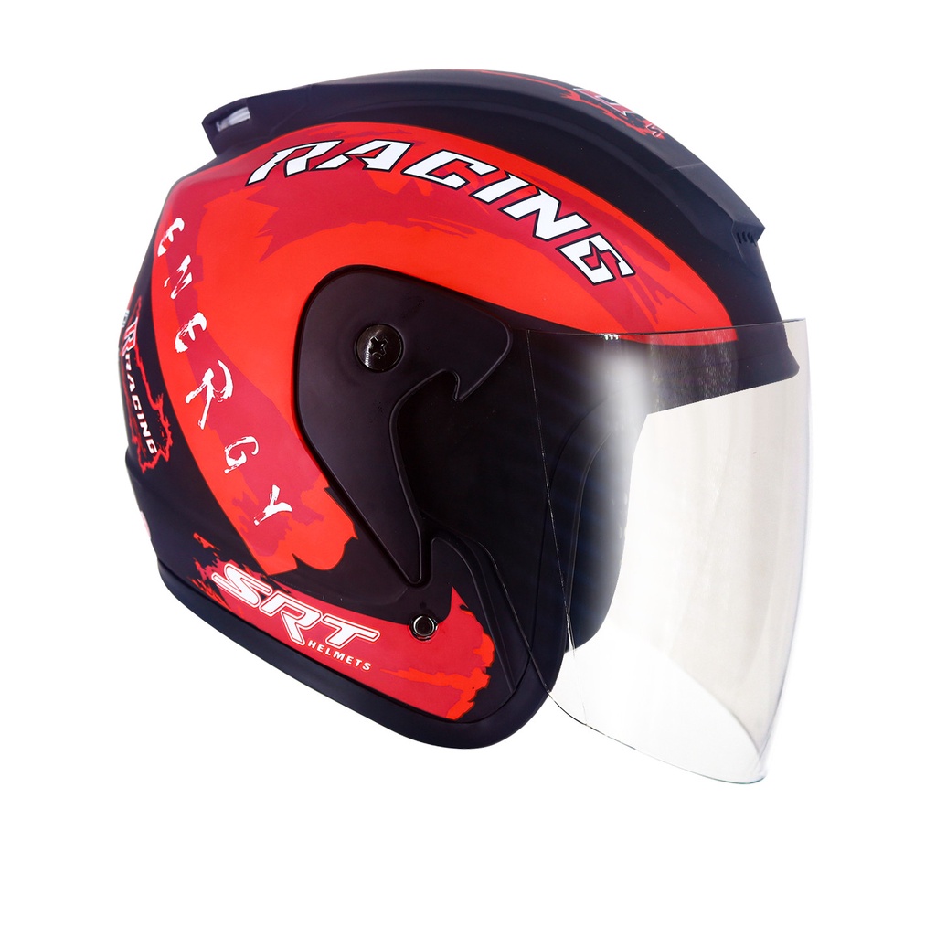 Mũ bảo hiểm 3 4 đầu tem 46 phản quang, kính khói - ASAMA HELMET