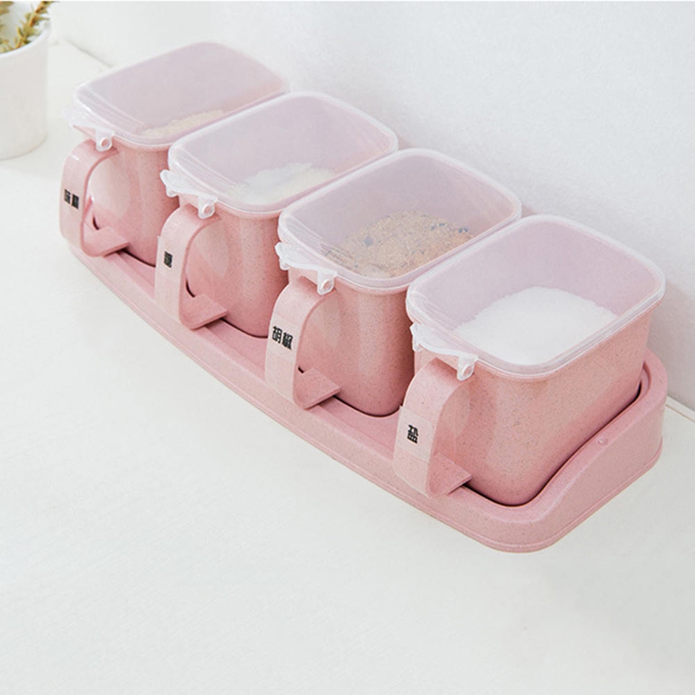 Hộp Đựng Gia Vị Thiết Kế 3/4 Ngăn Tiện Lợi Cho Nhà Bếp | BigBuy360 - bigbuy360.vn
