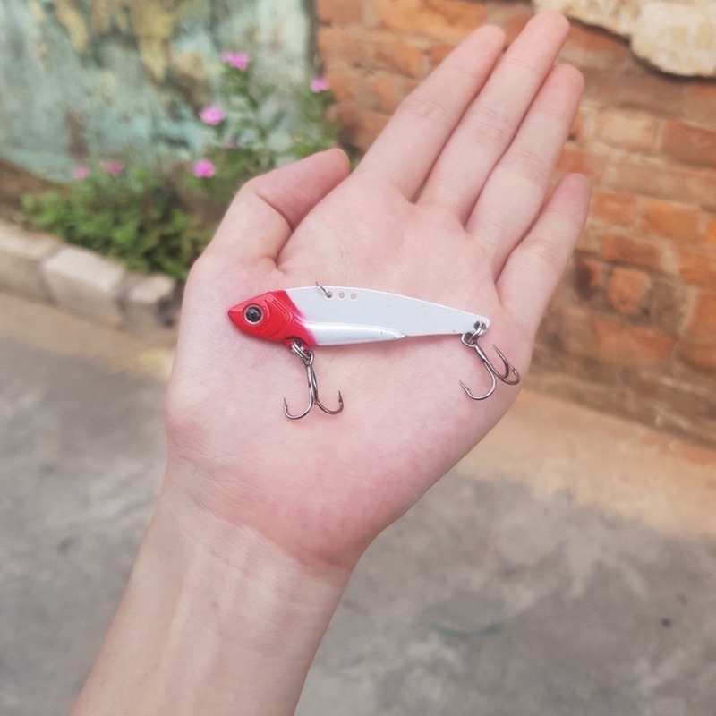 Mồi cá lure/Cá sắt Vib Lazer_Mồi câu cá lóc