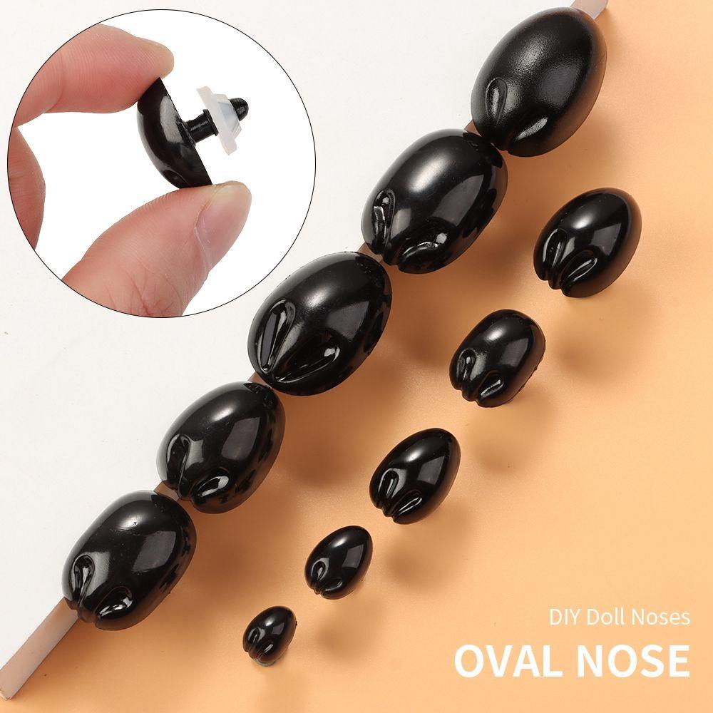 Bộ 10 Nút Mũi Bầu Dục Cho Búp Bê DIY Mẫu Mới