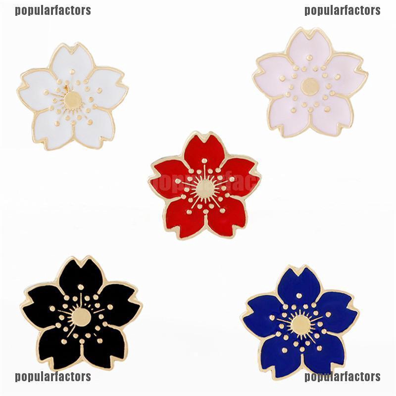 Bộ 5 Bông Hoa Tráng Men