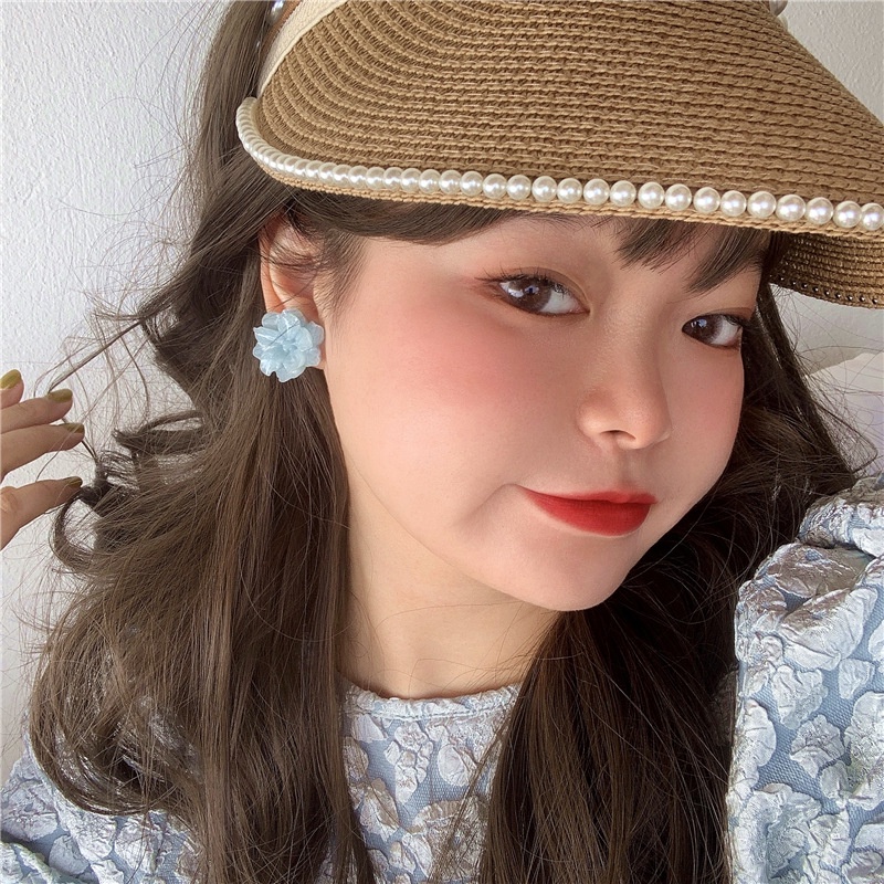 Khuyên Tai Hình Hoa Trà Dễ Thương Thời Trang Xuân Hè 2022