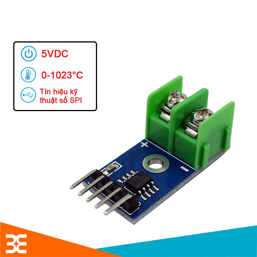 MODULE CẢM BIẾN NHIỆT ĐỘ MAX6675 SPI 5VDC