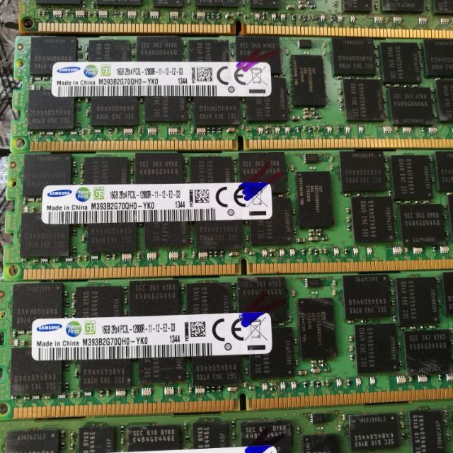 Ram REG ECC DDR3 16gb buss 1600