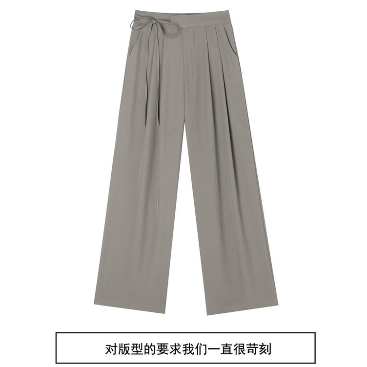 COZOK Quần dài ống rộng lưng cao thời trang cho nữ