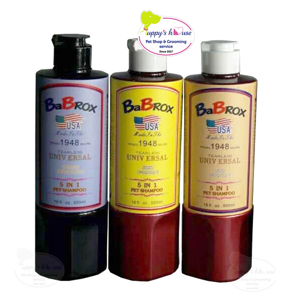 BABROX_Sữa tắm-dầu gội chuyên dùng Spa Grooming cho chó mèo_USA-chai 500ml