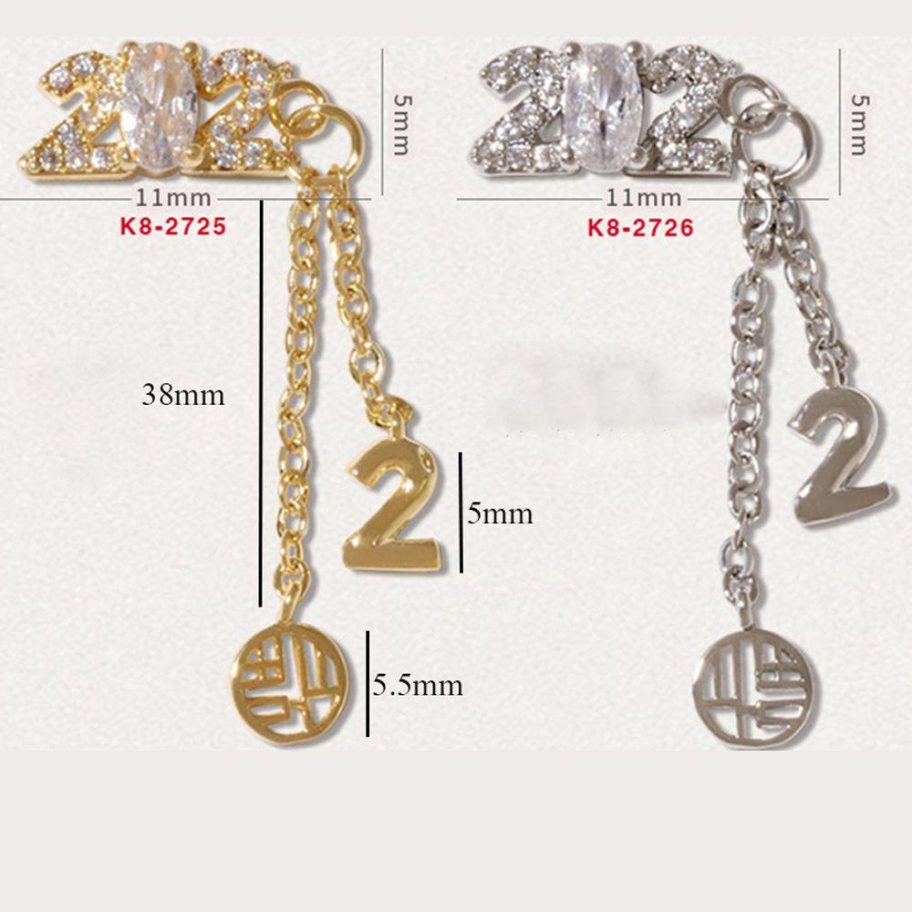 Hình Dán Móng Tay Kỳ Diệu|Phụ Kiện Trang Trí Móng Tay Hình Hổ Sang Trọng