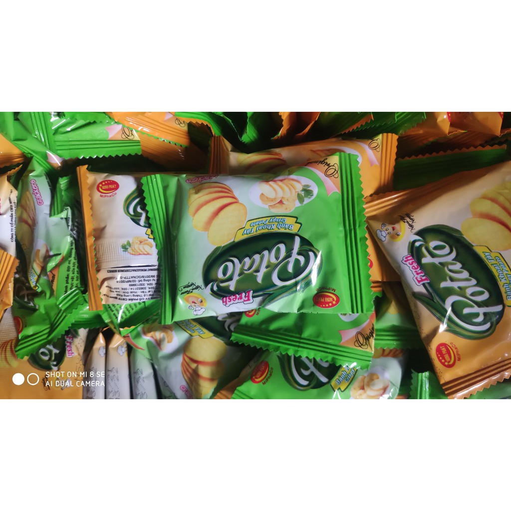 Bánh Quy Khoai Tây Minh Phát Potato (1 Thùng 4 Kg)