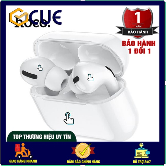 Tai nghe bluetooth pro công nghệ TWS chống ồn cảm ứng có sạc ko dây cao cấp dùng cho cả và android