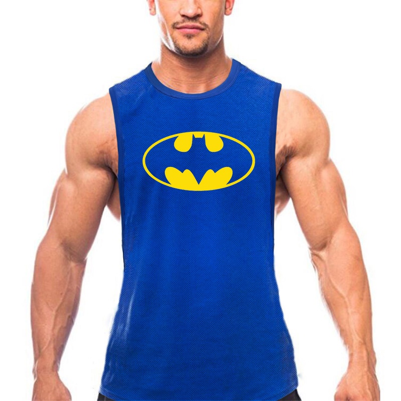 Áo Ba Lỗ Lưới Không Tay Nhanh Khô Thời Trang Thể Thao Mùa Hè Cơ Bắp Cho Nam